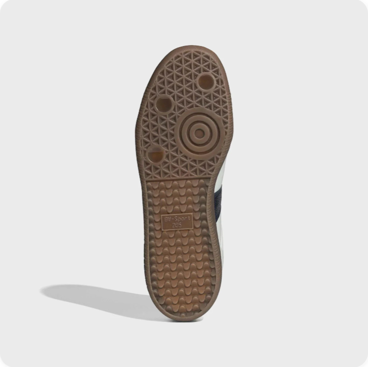 adidas Low-Top Sneakers – White, Black & Gum