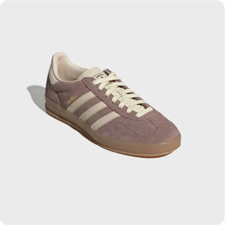 adidas Low-Top Sneakers – Dusty Taupe, Cream & Gum