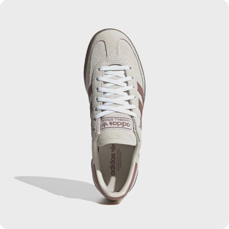 adidas Spezial Low-Top Sneakers – Cream, Dusty Rose & Gum