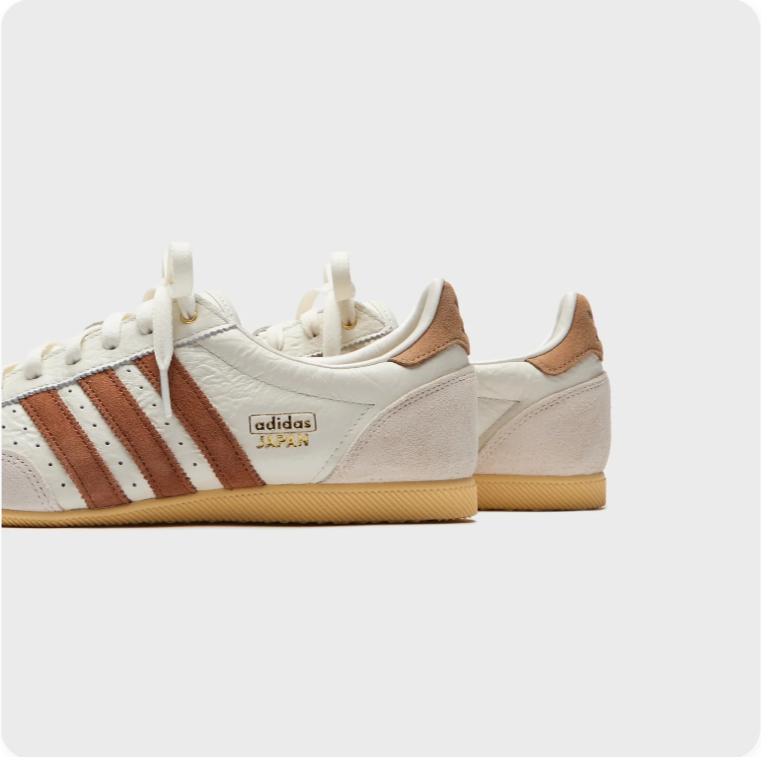 adidas Japan Low-Top Sneakers – Cream & Brown