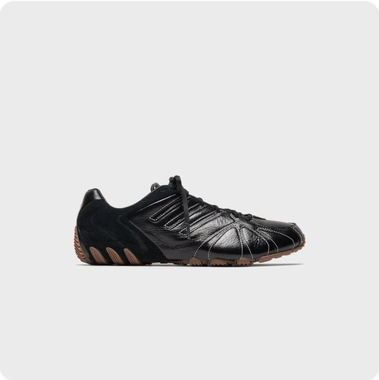 adidas Sculpted Low-Top Sneakers – Black & Taupe