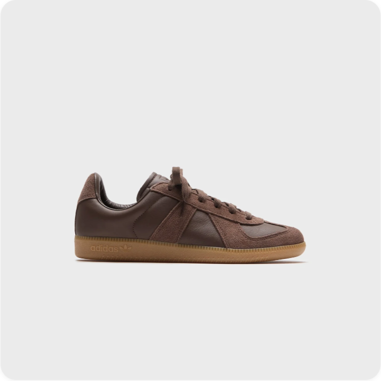 adidas Low-Top Sneakers – Chocolate Brown & Gum