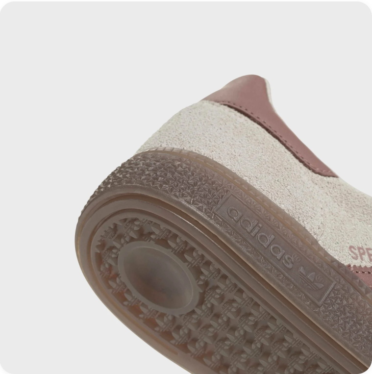adidas Spezial Low-Top Sneakers – Cream, Dusty Rose & Gum