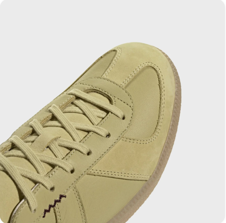 adidas Tonal Low-Top Sneakers – Pale Olive & Gum