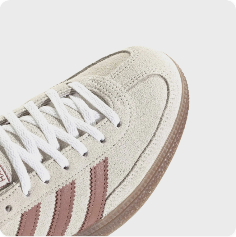 adidas Spezial Low-Top Sneakers – Cream, Dusty Rose & Gum