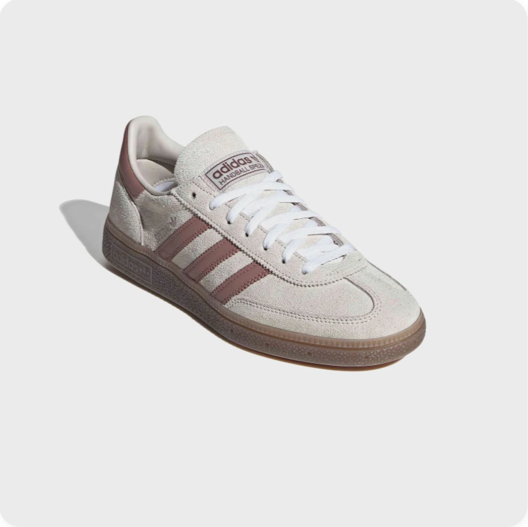 adidas Spezial Low-Top Sneakers – Cream, Dusty Rose & Gum