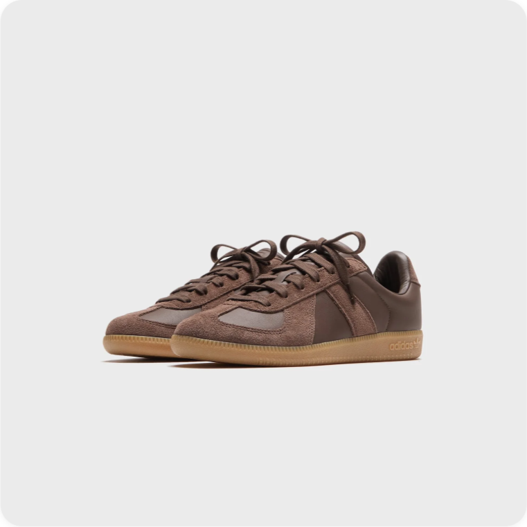 adidas Low-Top Sneakers – Chocolate Brown & Gum