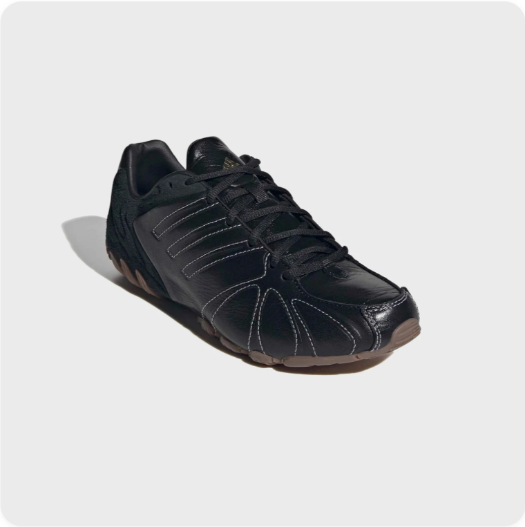 adidas Sculpted Low-Top Sneakers – Black & Taupe