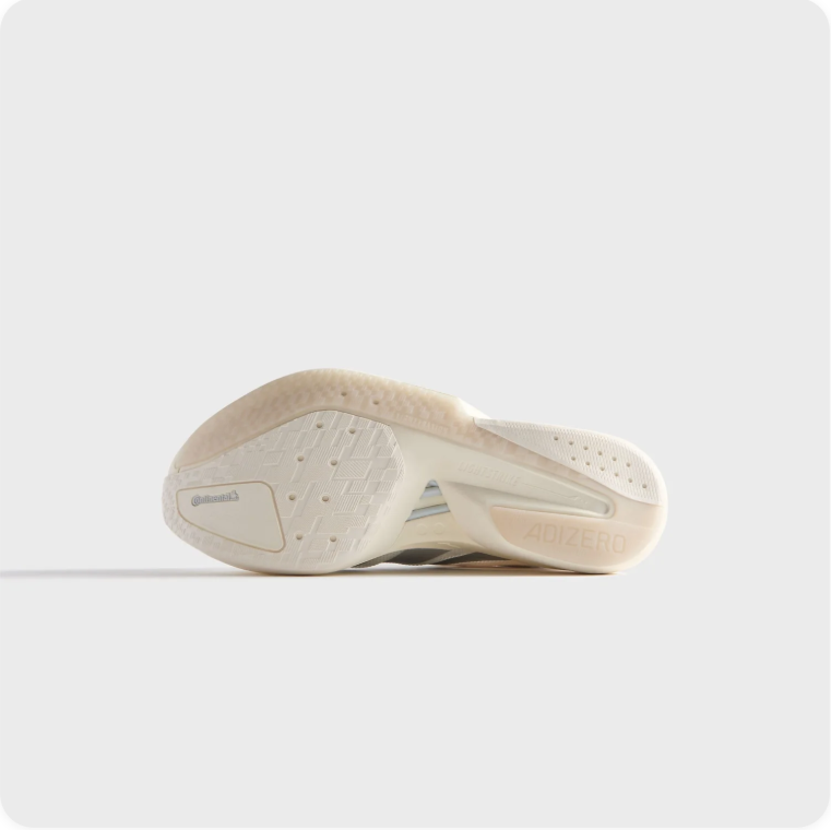 adidas Running-Style Sneakers – White, Gray & Cream