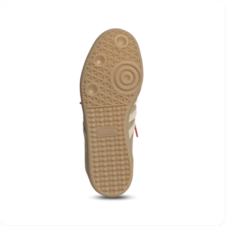 adidas Low-Top Sneakers – Sand Beige & Cream with Multicolor Lace Details