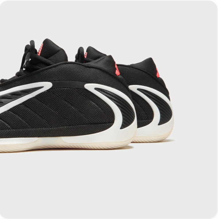 adidas Sculpted Basketball-Style Sneakers – Black & Cream