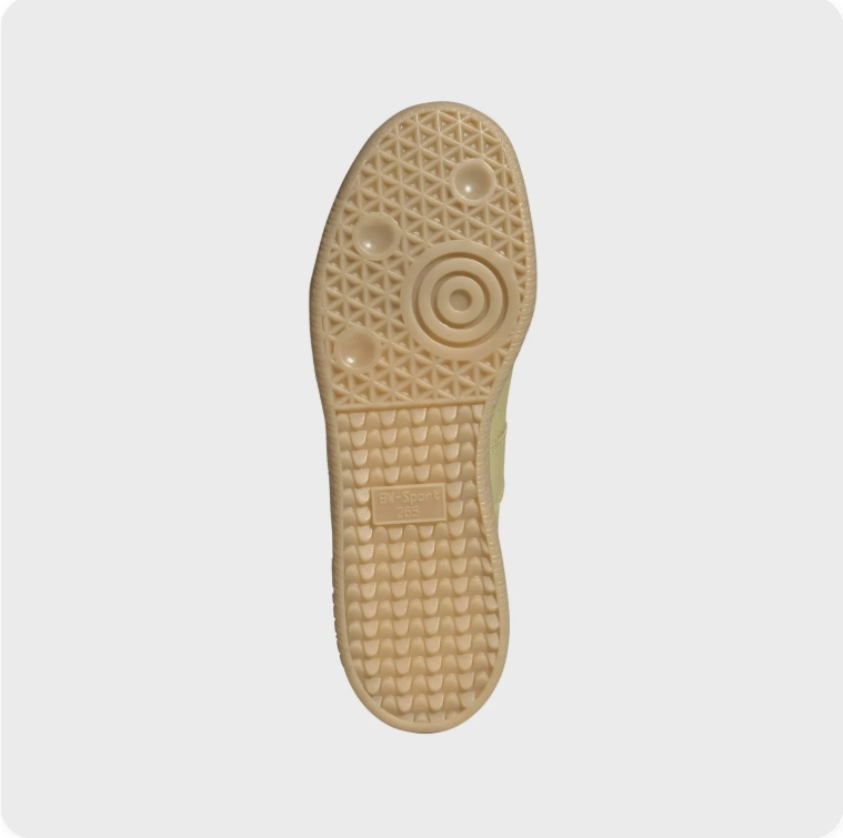 adidas Tonal Low-Top Sneakers – Pale Olive & Gum