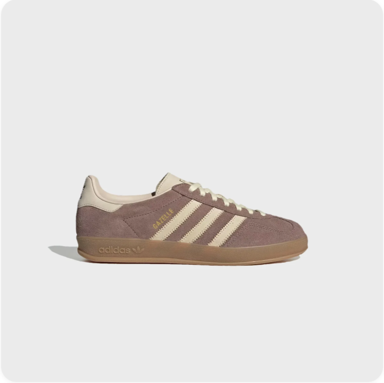 adidas Low-Top Sneakers – Dusty Taupe, Cream & Gum