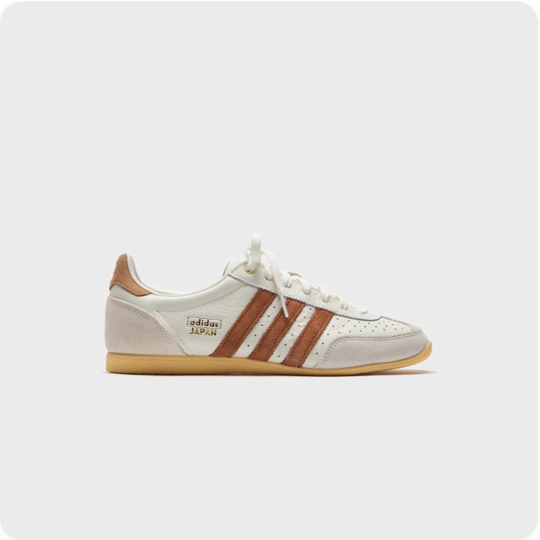 adidas Japan Low-Top Sneakers – Cream & Brown