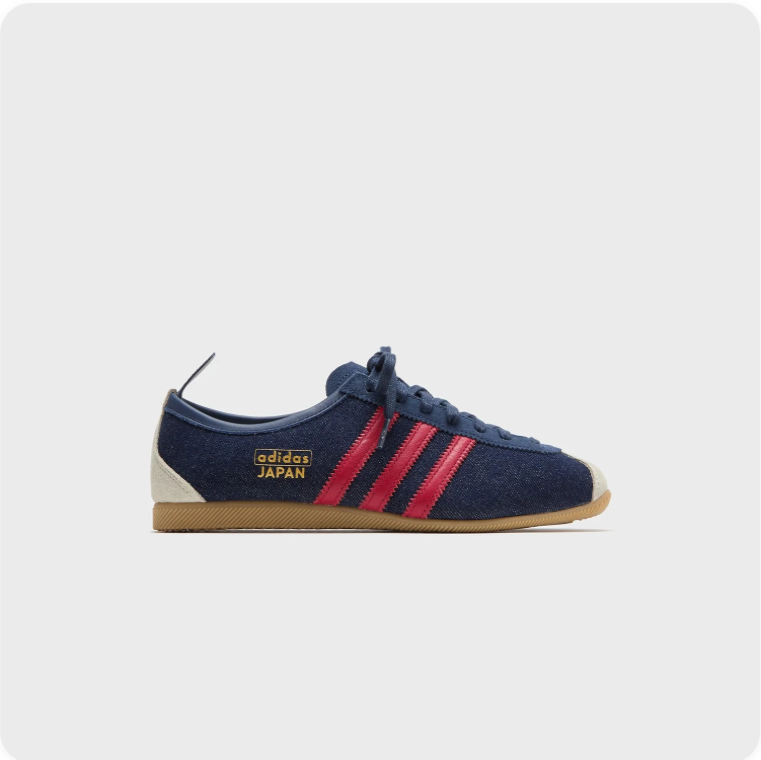 adidas Japan Low-Top Sneakers – Navy, Red & Cream