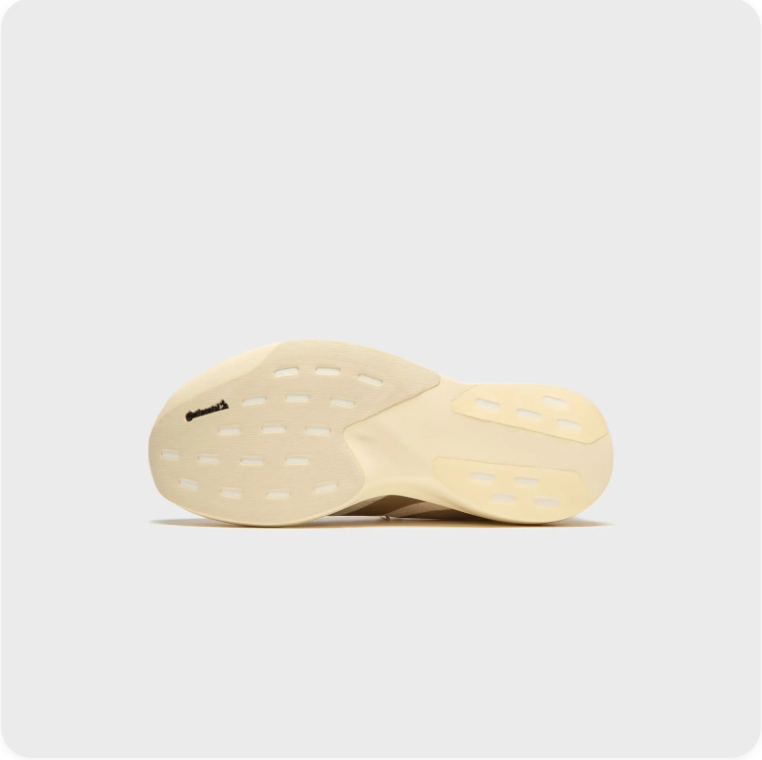 adidas Running-Style Sneakers – Cream & Taupe