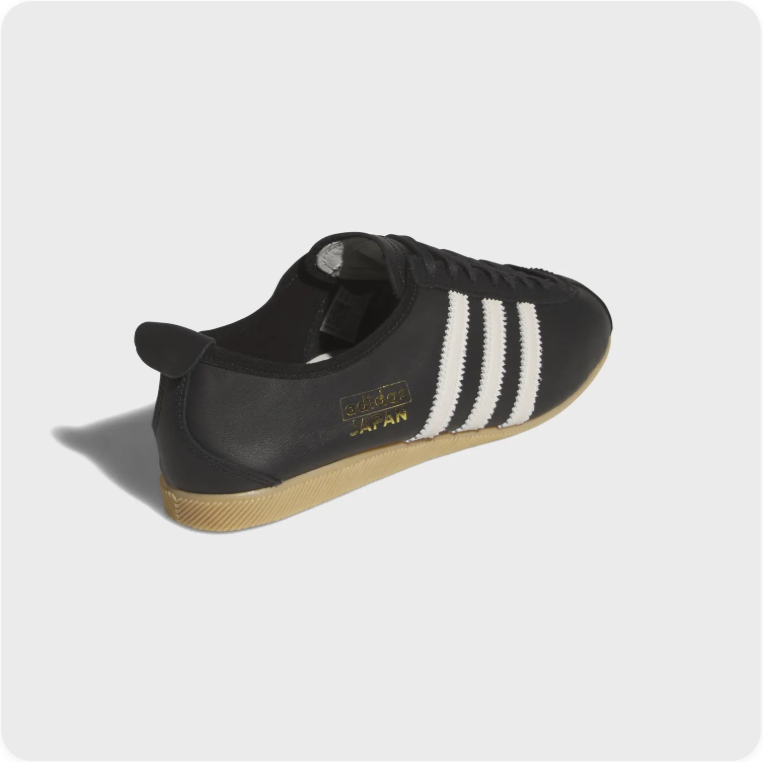 adidas Japan Low-Top Sneakers – Black, Cream & Gum