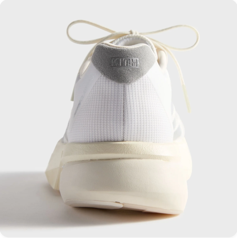 adidas Running-Style Sneakers – White, Gray & Cream