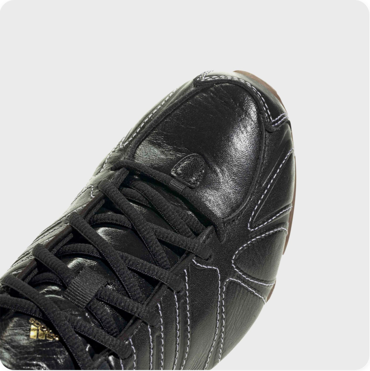 adidas Sculpted Low-Top Sneakers – Black & Taupe