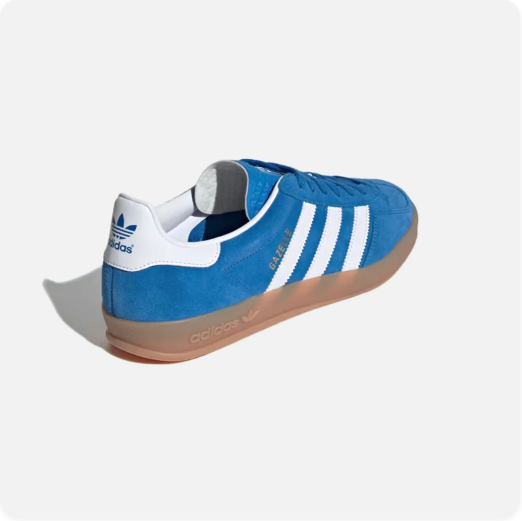 adidas Low-Top Sneakers – Bright Blue, White & Gum