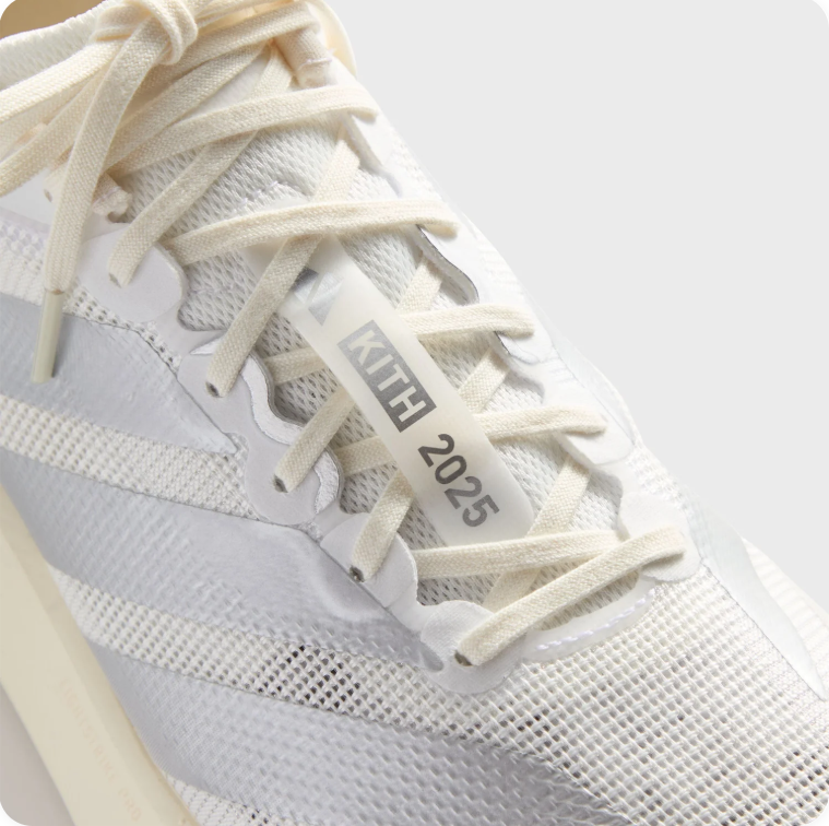 adidas Running-Style Sneakers – White, Gray & Cream