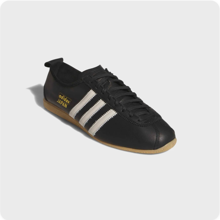 adidas Japan Low-Top Sneakers – Black, Cream & Gum