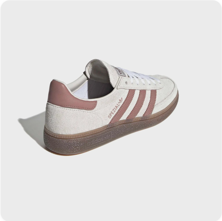 adidas Spezial Low-Top Sneakers – Cream, Dusty Rose & Gum