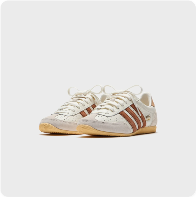 adidas Japan Low-Top Sneakers – Cream & Brown