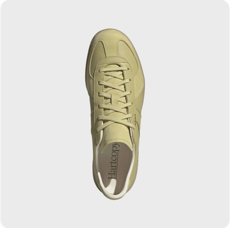 adidas Tonal Low-Top Sneakers – Pale Olive & Gum