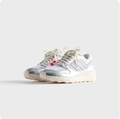 adidas Metallic Low-Top Sneakers – Silver & Cream