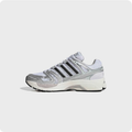 adidas Retro Running-Style Sneakers – White, Silver & Black