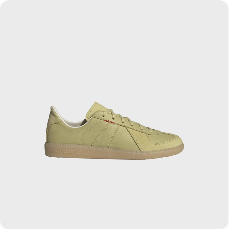 adidas Tonal Low-Top Sneakers – Pale Olive & Gum
