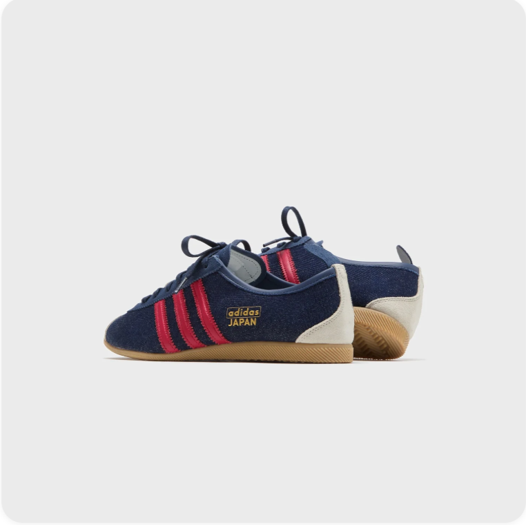 adidas Japan Low-Top Sneakers – Navy, Red & Cream