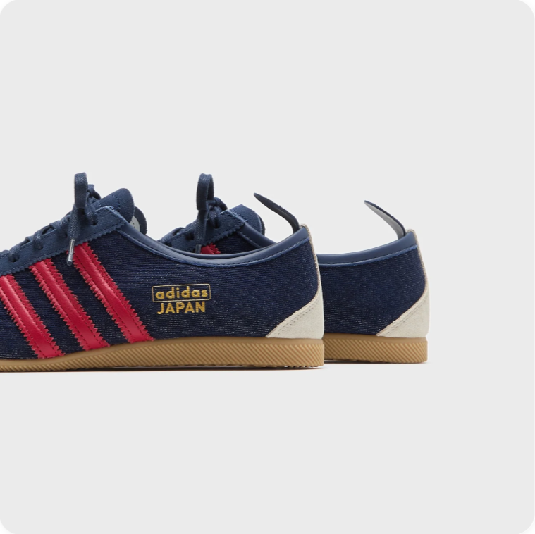 adidas Japan Low-Top Sneakers – Navy, Red & Cream